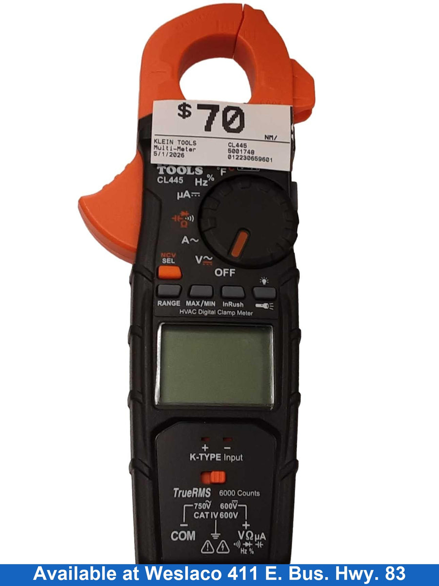 Klein Tools Cl445 Orange Gauge / Meter