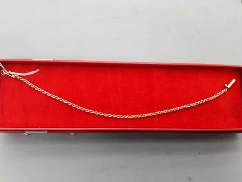 Rope Bracelet - Yellow Gold 10k (.417) 3.8 grams 6 inch