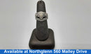 Ring - Wedding Set - White Gold 14k (.585) 8.7 grams Size 7