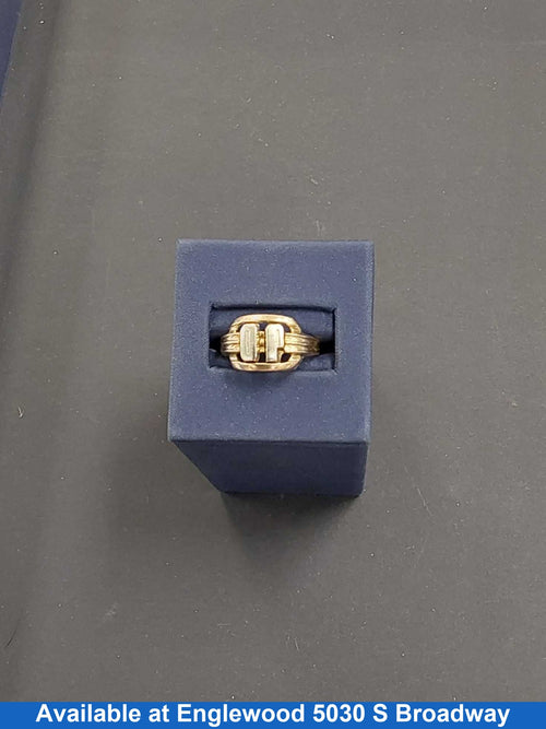 Men's Ring - Yellow Gold 10k (.417) 2.7 grams Size 8.5