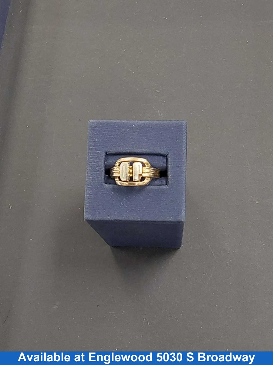 Men's Ring - Yellow Gold 10k (.417) 2.7 grams Size 8.5