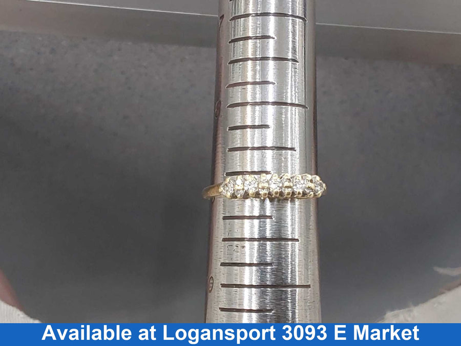 Women's Ring - Yellow Gold 14k (.585) 2.2 Grams Size 9