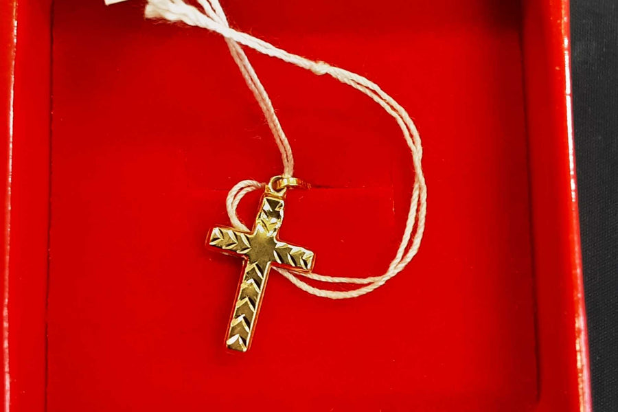 Religious Pendant - Yellow Gold 10k (.417) 0.3 grams