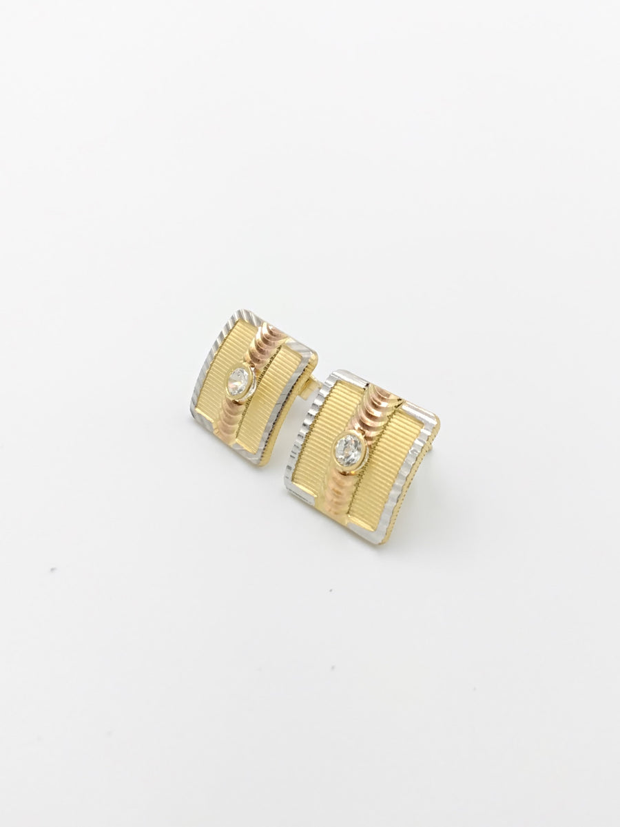 Earrings - Yellow Gold 14k (.585) 2.2 grams