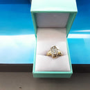 Women's Ring - Yellow Gold 14k (.585) 5.7 grams Size 7