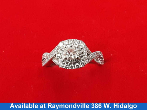 Women's Ring - White Gold 14k (.585) 3.7 grams Size 6