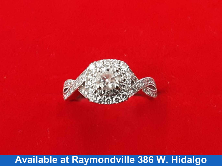 Women's Ring - White Gold 14k (.585) 3.7 grams Size 6