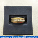 Ring - Wedding Band - Yellow Gold 10k (.417) 3.8 grams Size 9