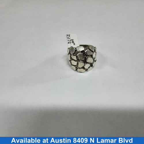 Men's Ring - Silver 6.9 grams Size 8