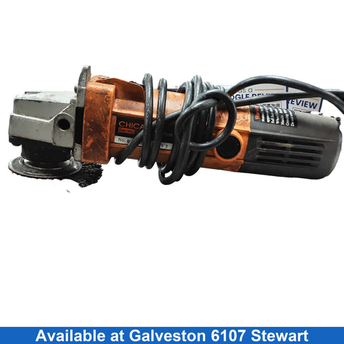 Chicago Electric 42204 Orange Corded Grinder