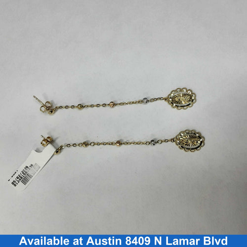 Pearl Earrings - Yellow Gold 14k (.585) 3.2 grams