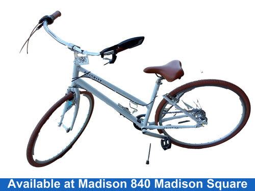 Priority Classic Plus Belt Drive White Cruiser Bike