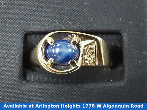 Men's Ring - White Gold 14k (.585) 6.6 grams Size 10