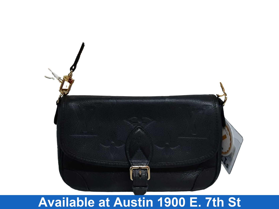 Louis Vuitton Diane Impreinte Purple Purse / Handbag