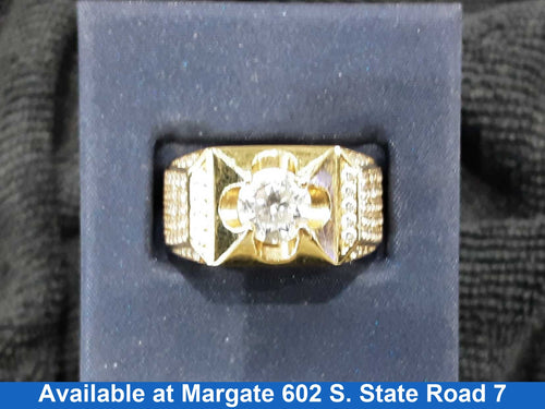 Yellow Gold 10k (.417) 6.9 grams Size 6.5