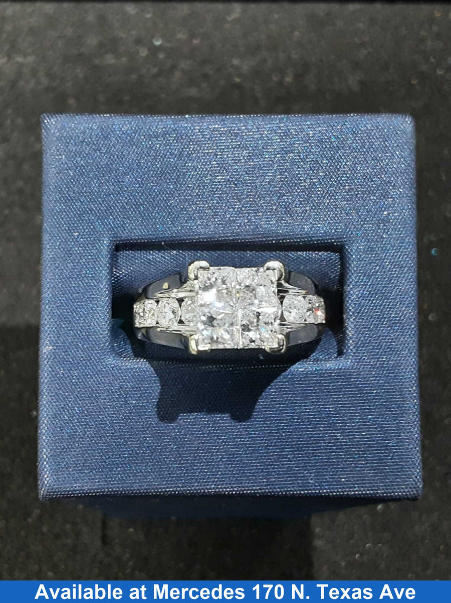 Women's Ring - White Gold 10k (.417) 7.7 grams Size 10
