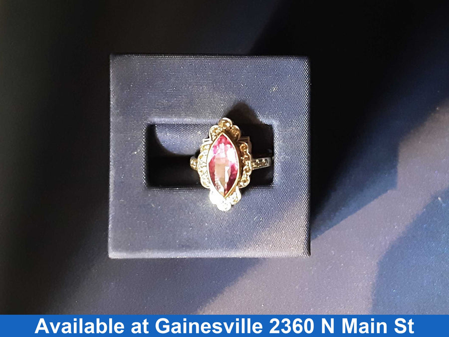 Women's Ring - Yellow Gold 18k (.750) 3.2 grams Size 5