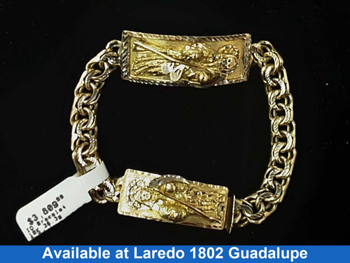 ID Bracelet - Yellow Gold 10k (.417) 36.3 grams 7 inch