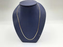Serpentine Chain - Yellow Gold 14k (.585) 2.1 grams 14 inch