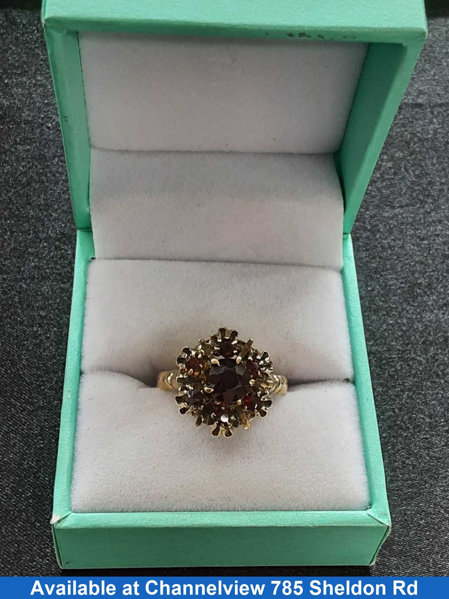 Women's Ring - Yellow Gold 10k (.417) 3.5 grams Size 7