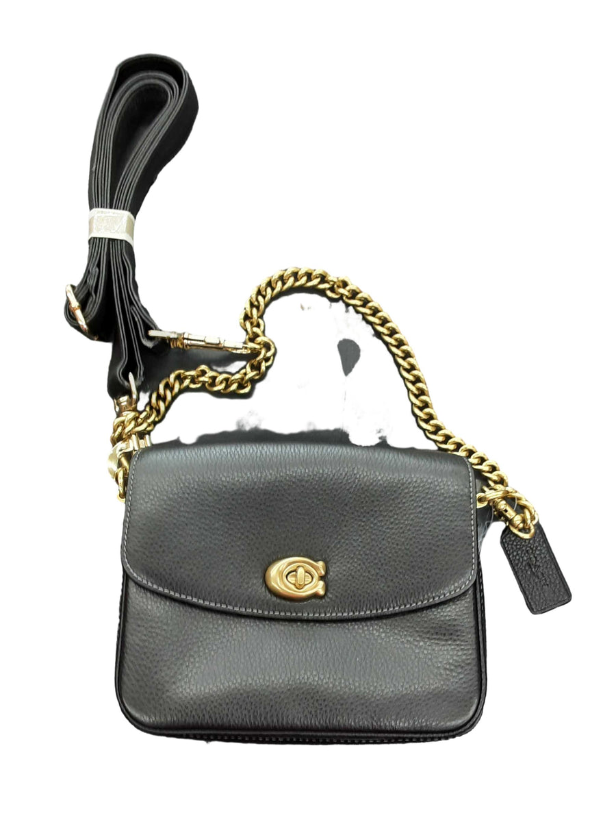 Coach Cassie Crossbody Black Purse / Handbag