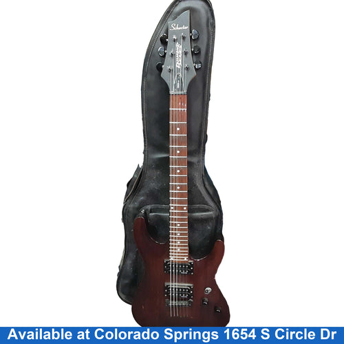 Schecter Diamond Series Omen-6 Brown Electric Classic Guitar