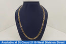 Figaro Chain - Yellow Gold 14k (.585) 15.6 grams 24 inch