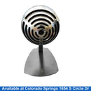 Sharper Image Black Corded Microphone