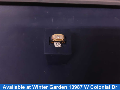 Men's Ring - Yellow Gold 14k (.585) 9.5 grams Size 11