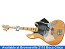Fender Squier Jazz Bass Brown Bass Guitar
