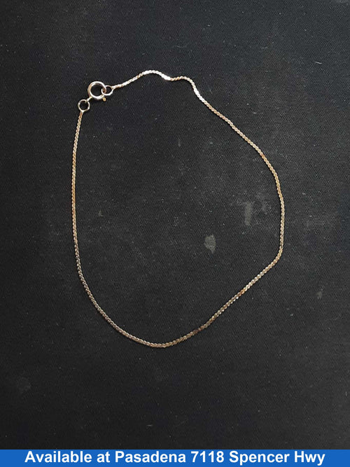 Herringbone Bracelet - Yellow Gold 10k (.417) 1 grams 6 inch