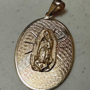 Religious Pendant - Tricolor Gold 10k (.417) 5.7 grams