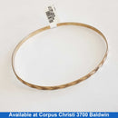 Bangle Bracelet - Yellow Gold 10k (.417) 3.3 grams 8 inch