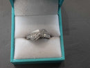 Women's Ring - White Gold 10k (.417) 4.2 grams Size 7.5