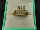 Women's Ring - Yellow Gold 10k (.417) 5.3 grams Size 8