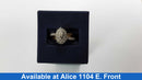 Women's Ring - Yellow Gold 14k (.585) 3.4 grams Size 9