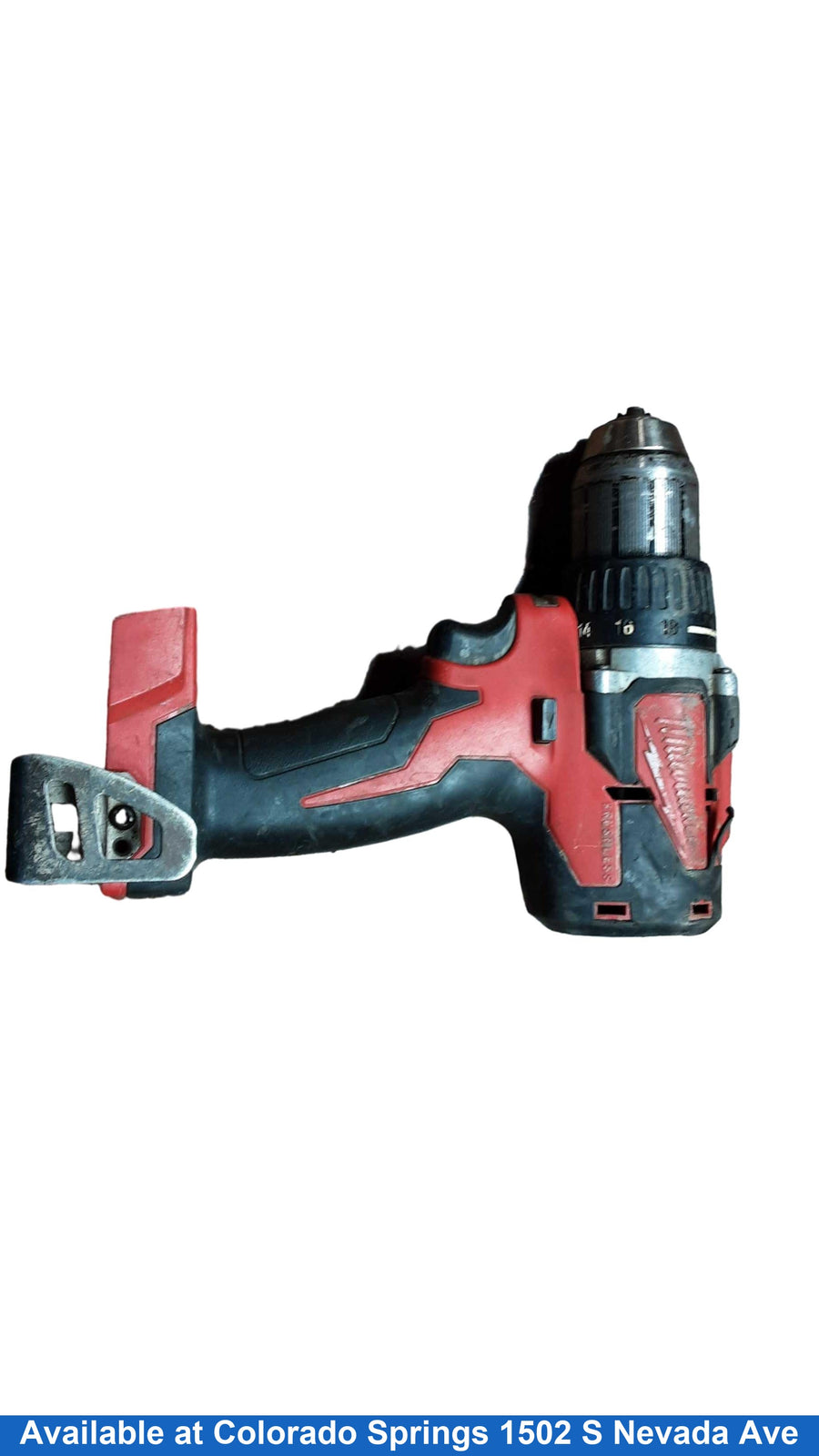 Milwaukee Worn Off Red Cordless Hammer Drill