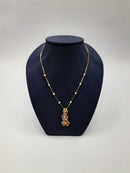 14kt Flower Chain