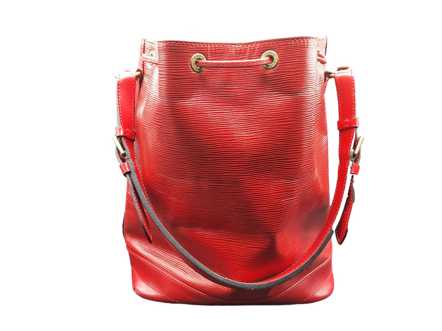 Louis Vuitton Epi Noe Vintage Large Red Purse / Handbag