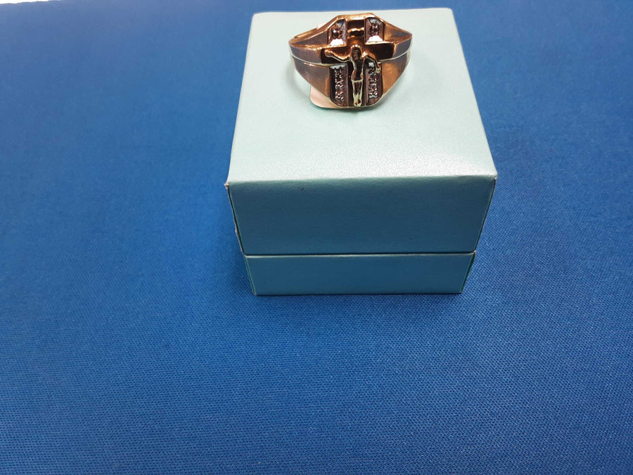Men's Ring - Yellow Gold 10k (.417) 4.2 grams Size 11