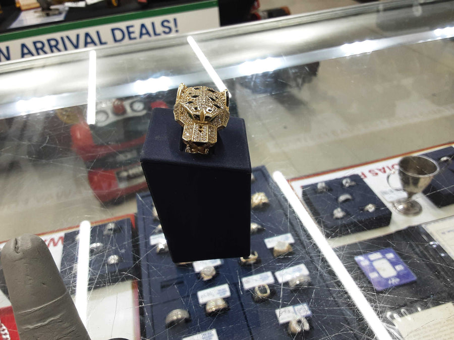 Men's Ring - Yellow Gold 14k (.585) 16.5 grams Size 9.5