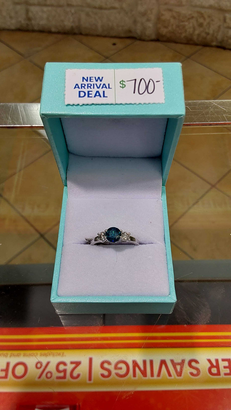 Women's Ring - White Gold 14k (.585) 2.7 grams Size 7