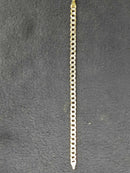 Cuban Link Bracelet - Yellow Gold 10k (.417) 6 grams 8 inch
