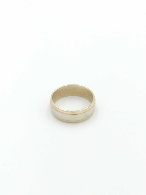 Ring - Wedding Band - White Gold 14k (.585) 7.1 grams Size 10