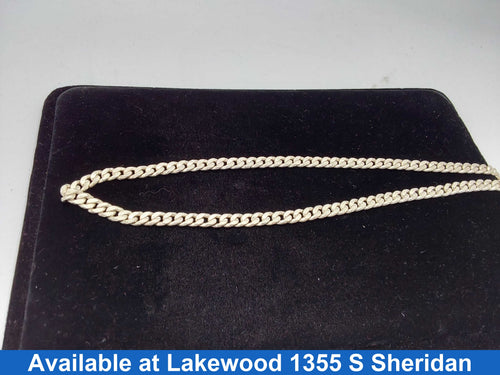 Cuban Link Chain - Silver 113.3 grams 24 inch