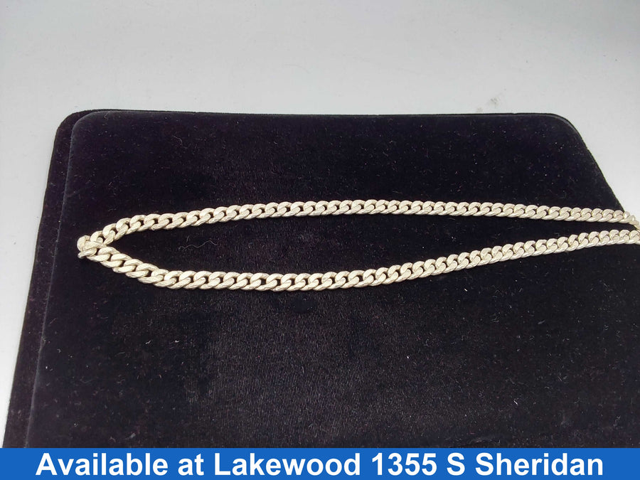 Cuban Link Chain - Silver 113.3 grams 24 inch