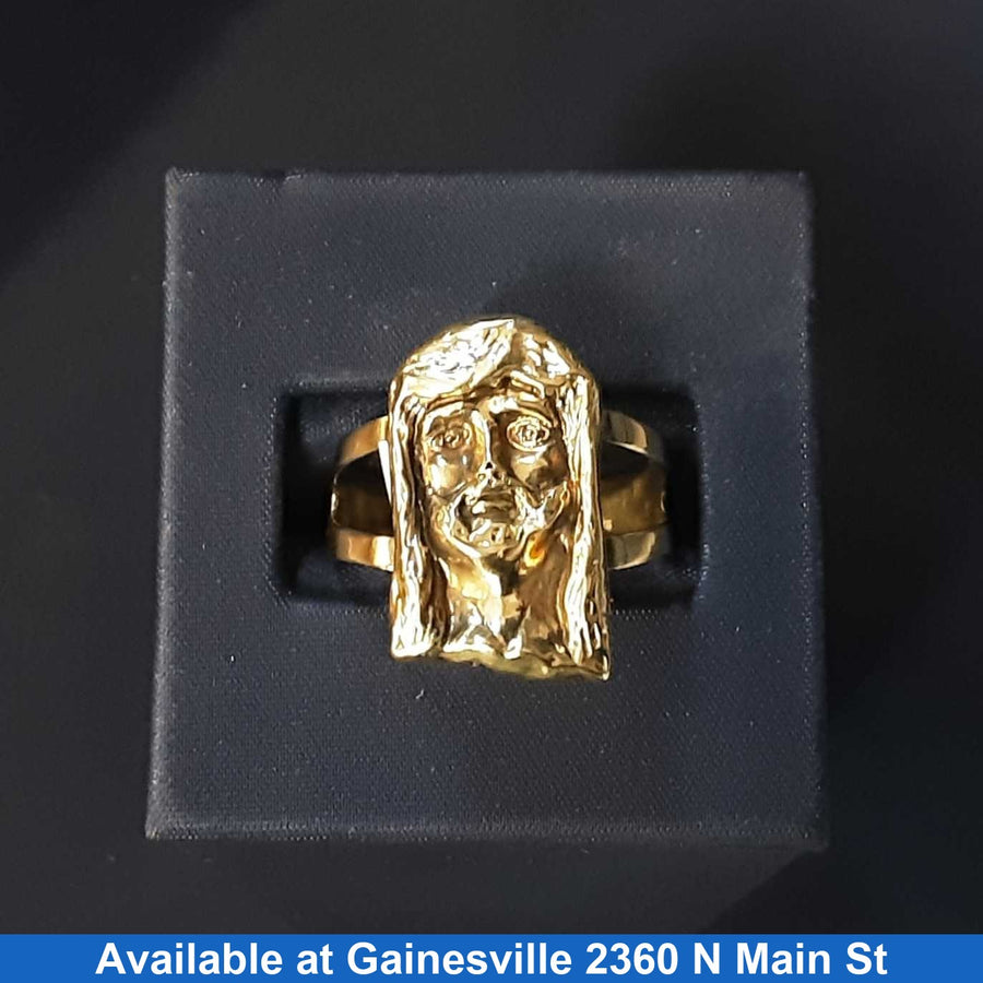 Men's Ring - Yellow Gold 10k (.417) 2.7 grams Size 10