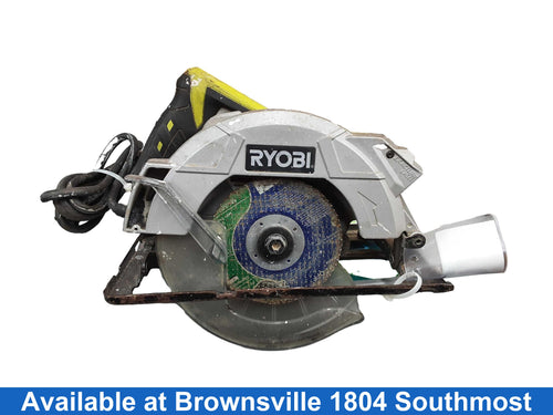 Ryobi Csb135l Green Corded Circular Saw