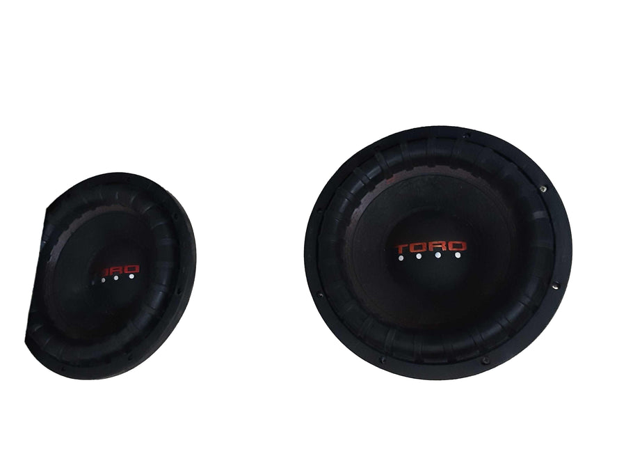 Toro Forces 12s Black Car Sub-Woofer