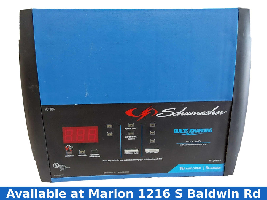 Schumacher Sc1304 Blue Battery Charger